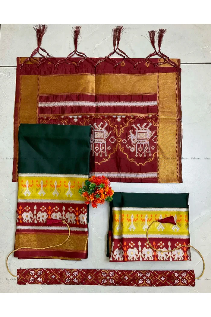 South Indian Festival Traditional Half Saree AvaniKids - Image 12