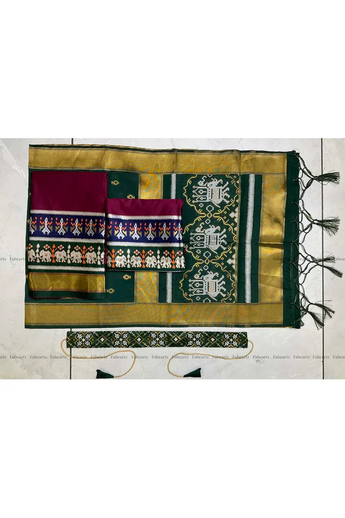 South Indian Festival Traditional Half Saree AvaniKids - Image 5