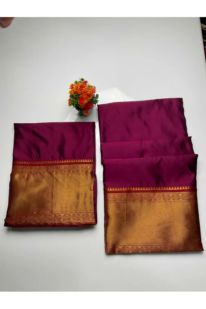 South Indian Festival Traditional Half Saree NikkiKids - Image 4