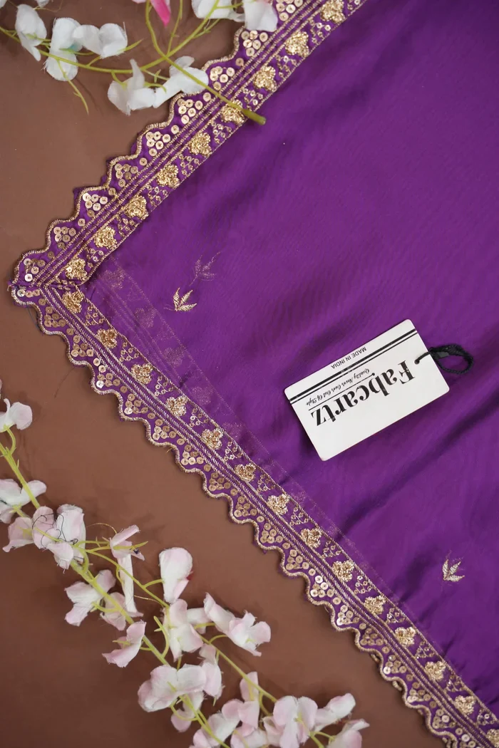 Women's Embroidered Half Saree with Blouse and Dupatta Aarohi - Image 45