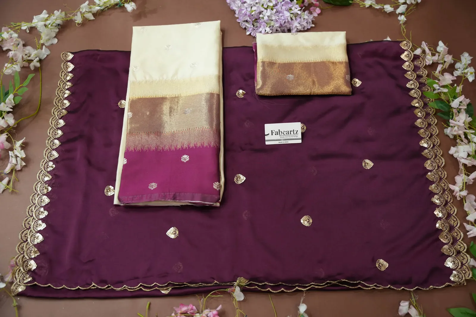 South Indian Festival Traditional Half Saree with Embroidered Blouse & Dupatta Adhira - Image 90