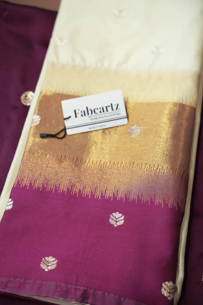 South Indian Festival Traditional Half Saree with Embroidered Blouse & Dupatta Adhira - Image 90