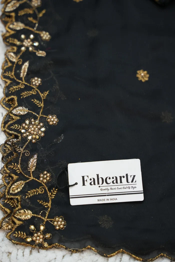 Women's Woven Design zari work Half Saree with Handwork Blouse and Dupatta Aparna - Image 77