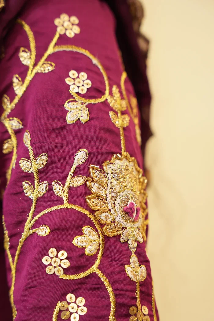 Women's Woven Design zari work Half Saree with Handwork Blouse and Dupatta Aparna - Image 22
