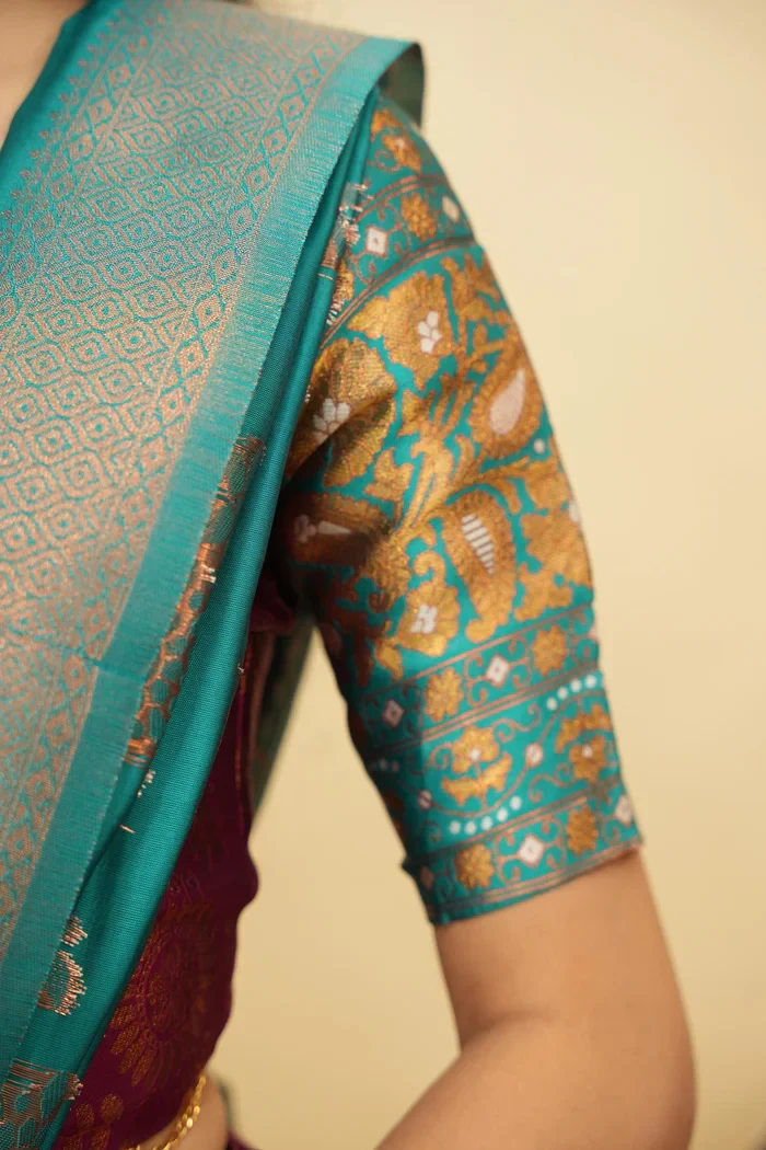 South Indian Traditional Half Saree For Women's Arundhati - Image 29