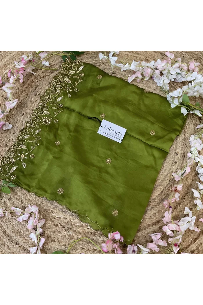 Beautiful Embroidery & Beads work Rangoli Dupatta for women | Only Dupatta RangoliDup - Image 47