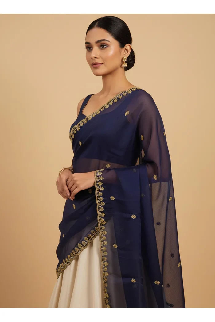 Beautiful Embroidery Rangoli Dupatta for women | Only Dupatta Aditi Dup