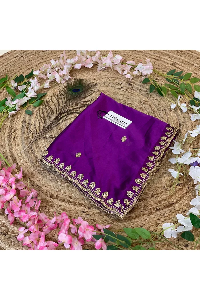 Beautiful Embroidery Rangoli Dupatta for women | Only Dupatta Aditi Dup - Image 16