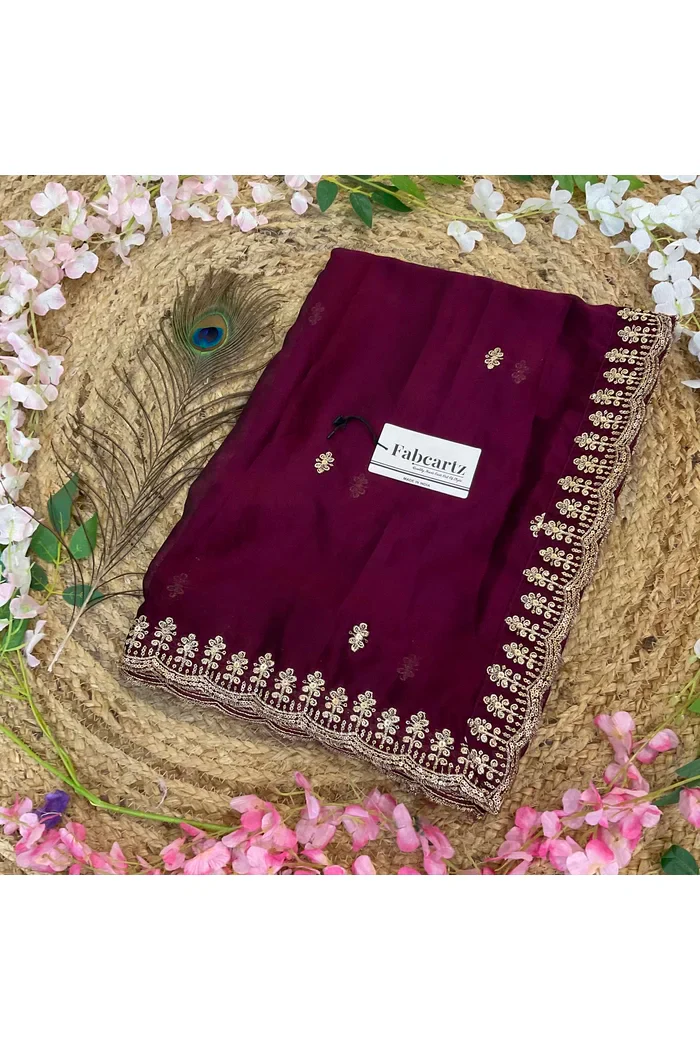 Beautiful Embroidery Rangoli Dupatta for women | Only Dupatta Aditi Dup - Image 20