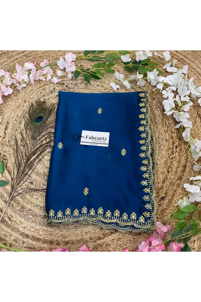 Beautiful Embroidery Rangoli Dupatta for women | Only Dupatta Aditi Dup - Image 24
