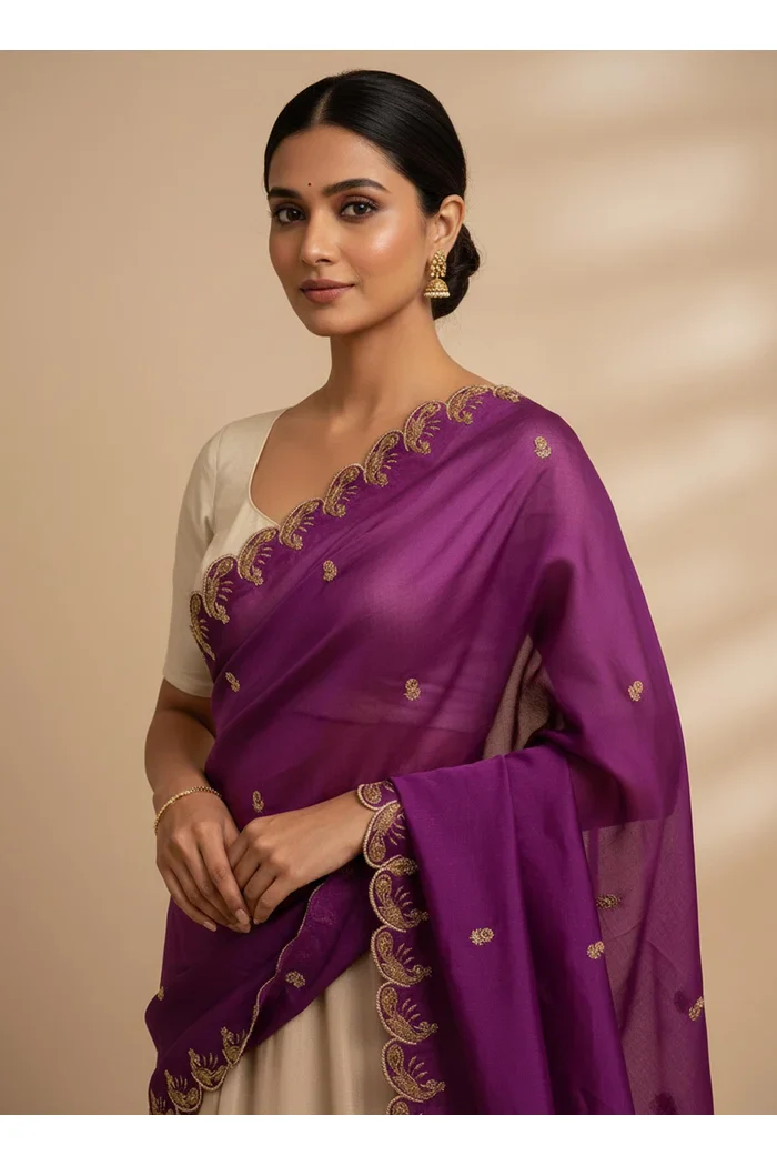 Beautiful Embroidery Rangoli Dupatta for women | Only Dupatta BadeMorwali Dup