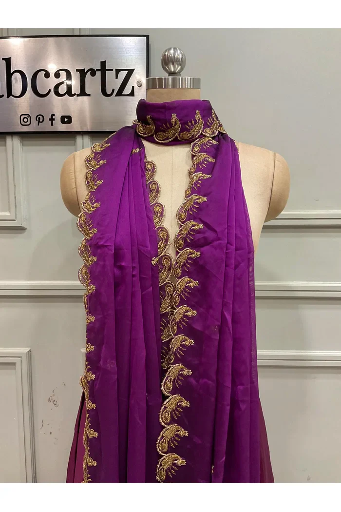 Beautiful Embroidery Rangoli Dupatta for women | Only Dupatta BadeMorwali Dup - Image 5