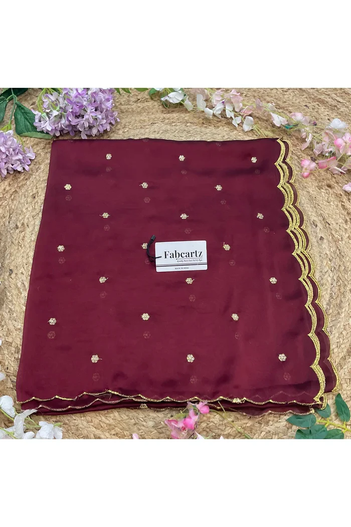 Beautiful Embroidery Rangoli Dupatta for women | Only Dupatta Bittu Dup - Image 19