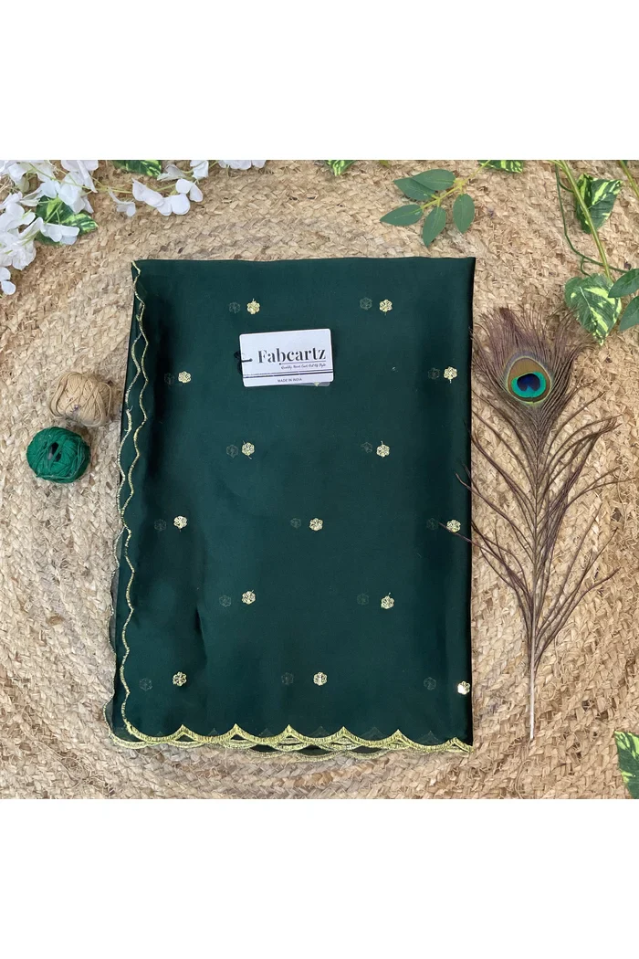 Beautiful Embroidery Rangoli Dupatta for women | Only Dupatta Bittu Dup - Image 2