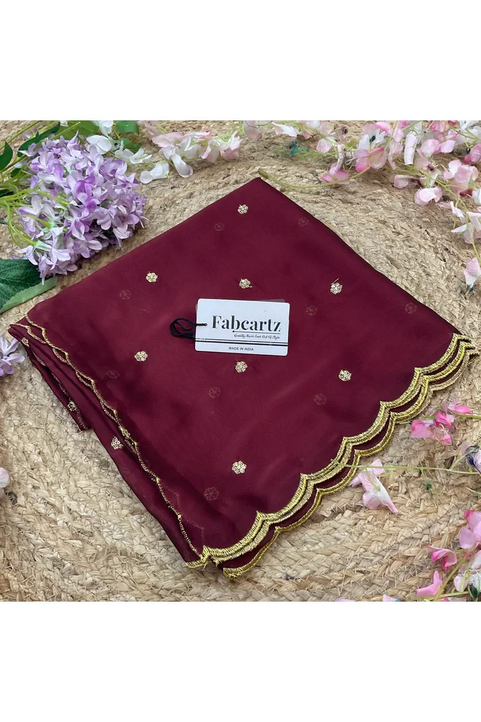 Beautiful Embroidery Rangoli Dupatta for women | Only Dupatta Bittu Dup - Image 23