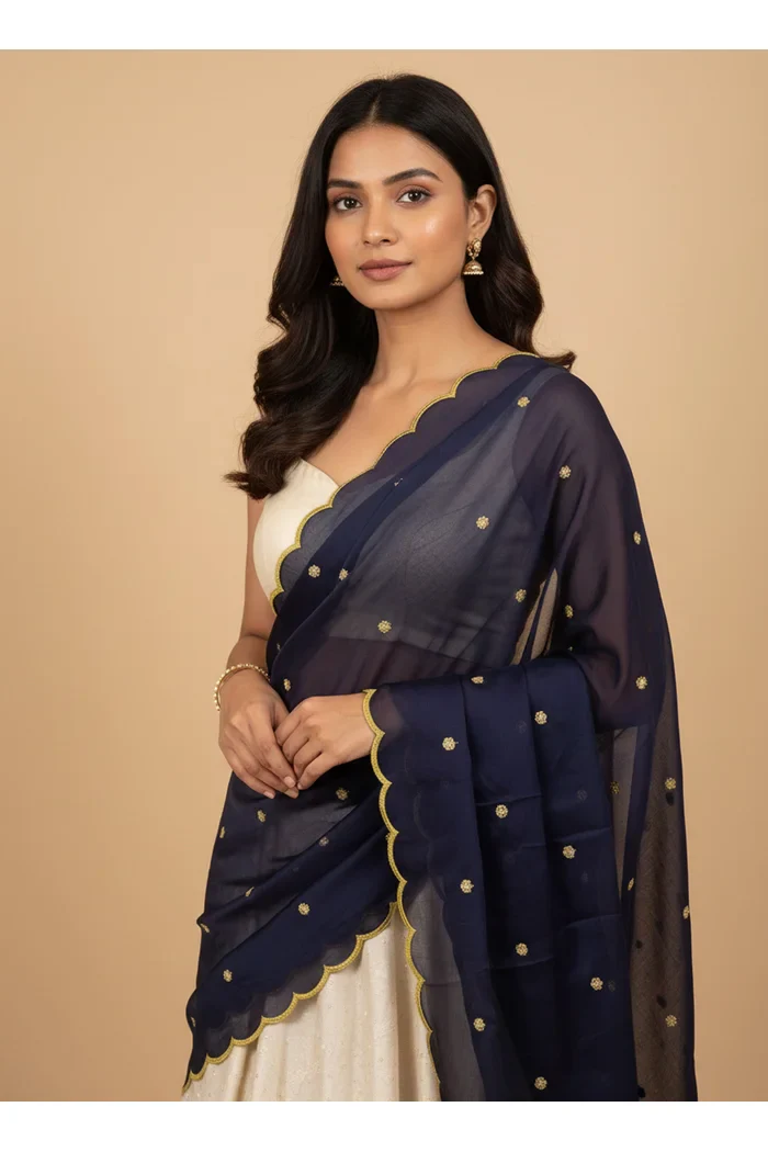 Beautiful Embroidery Rangoli Dupatta for women | Only Dupatta Bittu Dup - Image 29