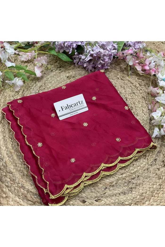 Beautiful Embroidery Rangoli Dupatta for women | Only Dupatta Bittu Dup - Image 40