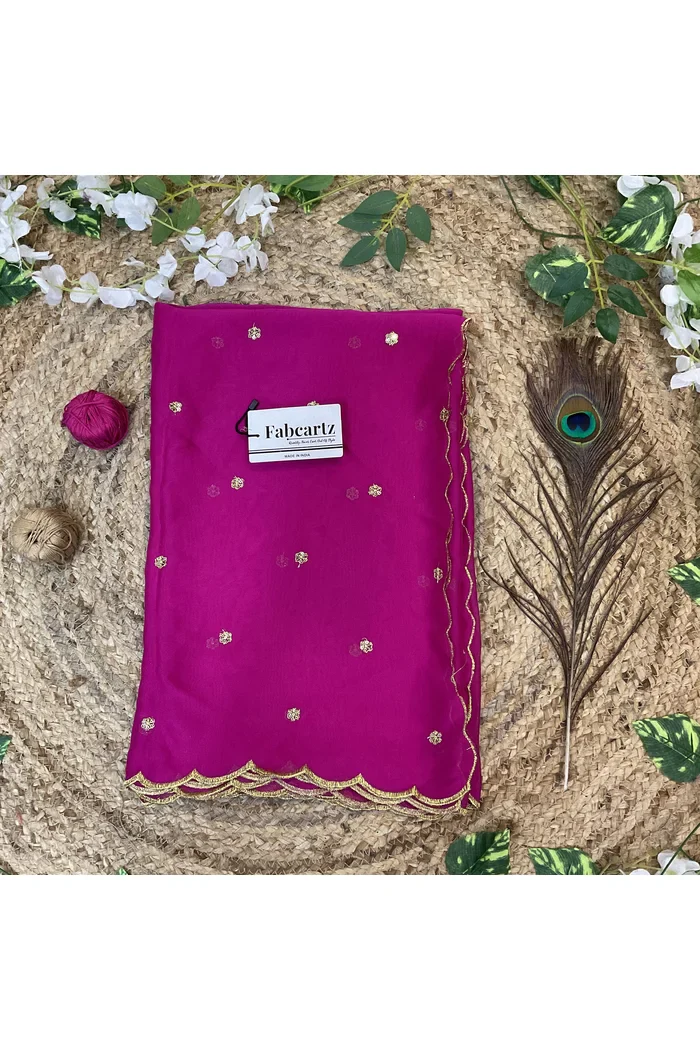 Beautiful Embroidery Rangoli Dupatta for women | Only Dupatta Bittu Dup - Image 42