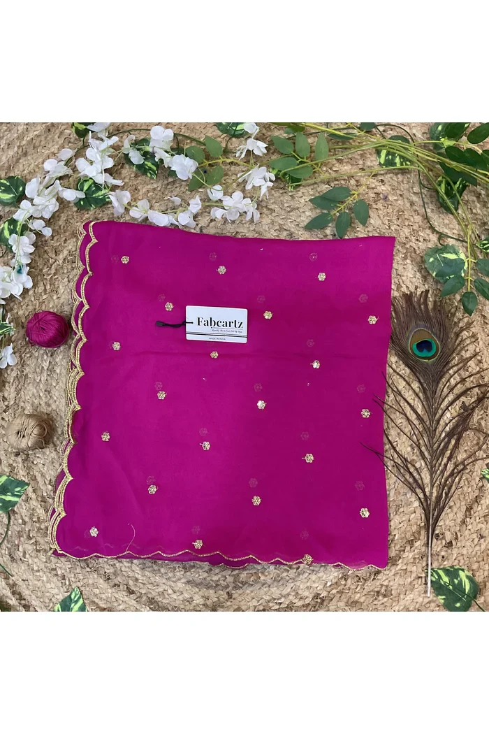 Beautiful Embroidery Rangoli Dupatta for women | Only Dupatta Bittu Dup - Image 43