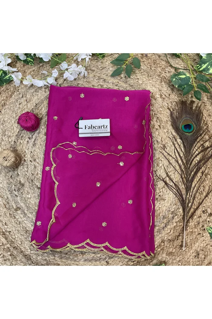 Beautiful Embroidery Rangoli Dupatta for women | Only Dupatta Bittu Dup - Image 45