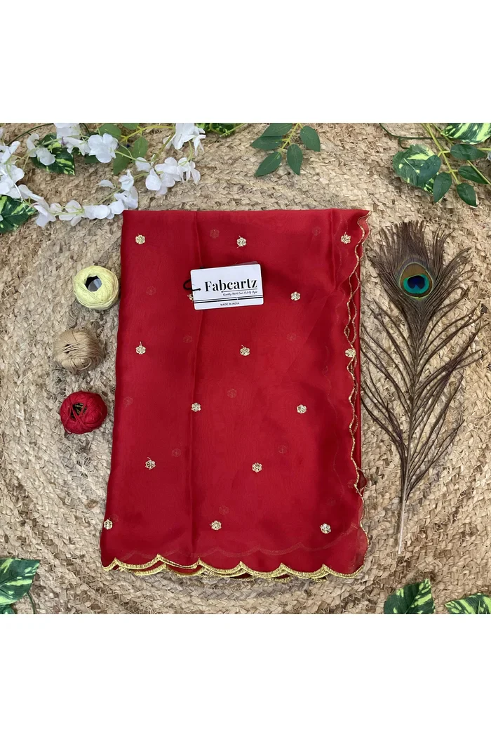 Beautiful Embroidery Rangoli Dupatta for women | Only Dupatta Bittu Dup - Image 54