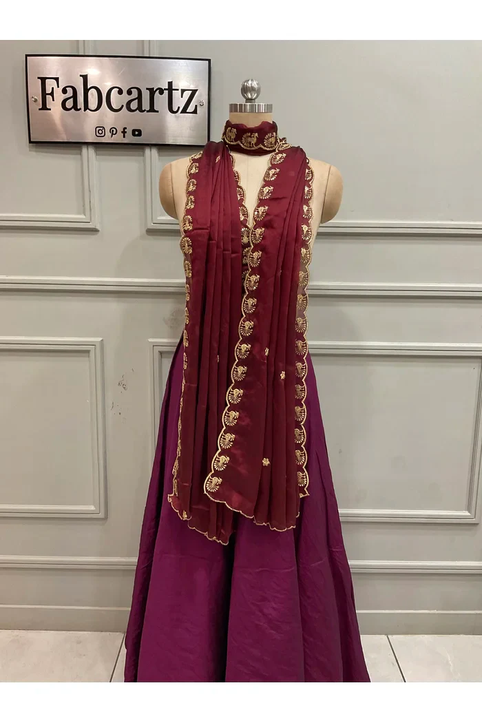 Beautiful Embroidery Rangoli Dupatta for women | Only Dupatta Chote Morwali Dup - Image 14