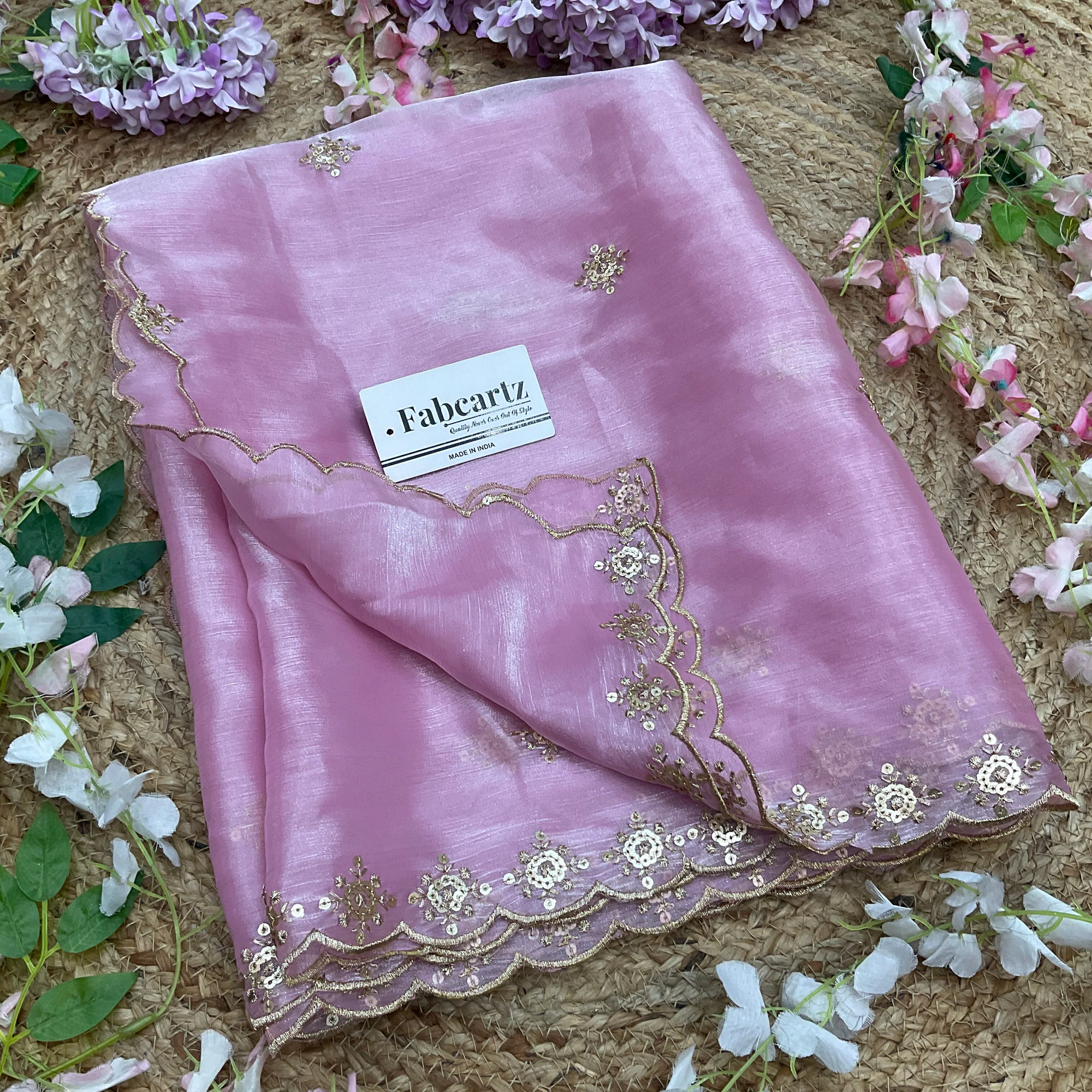 Beautiful Embroidery work & Jimmy choo Dupatta for women | Only Dupatta Jimmy Choo Dup - Image 10