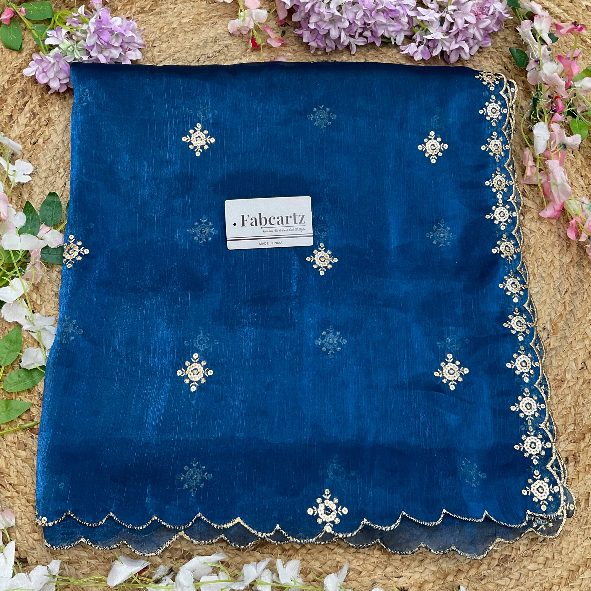 Beautiful Embroidery work & Jimmy choo Dupatta for women | Only Dupatta Jimmy Choo Dup - Image 14