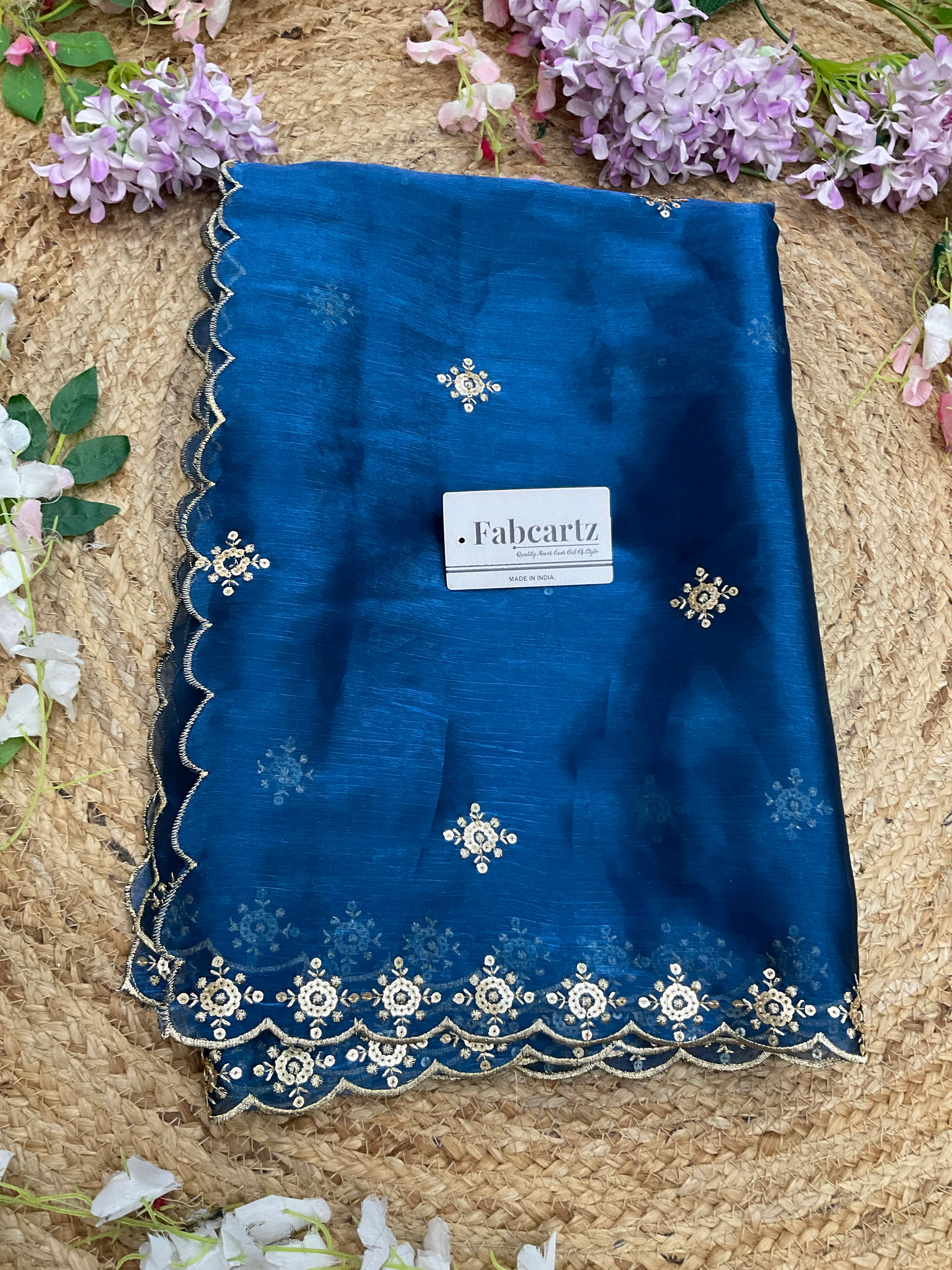 Beautiful Embroidery work & Jimmy choo Dupatta for women | Only Dupatta Jimmy Choo Dup - Image 15