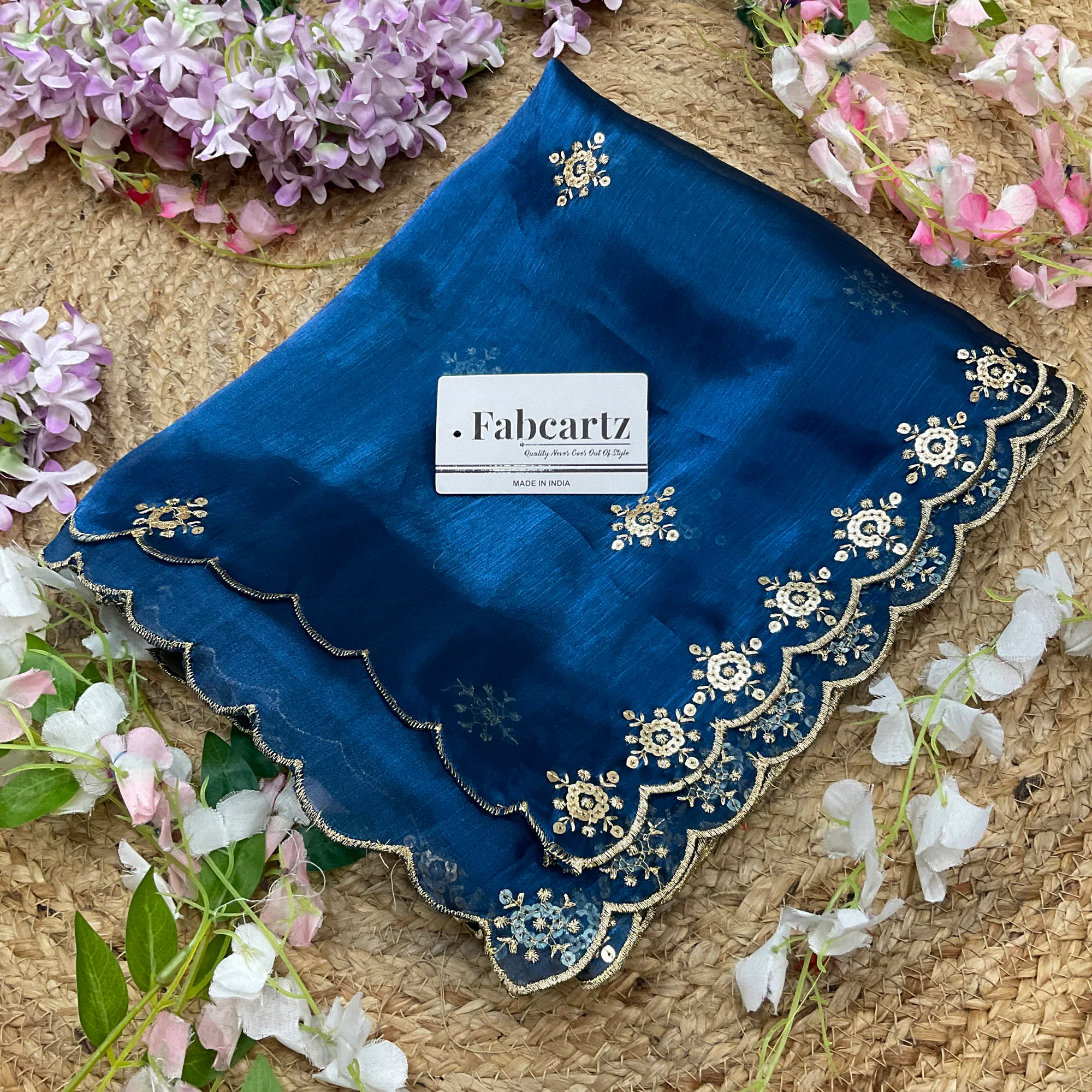 Beautiful Embroidery work & Jimmy choo Dupatta for women | Only Dupatta Jimmy Choo Dup - Image 18