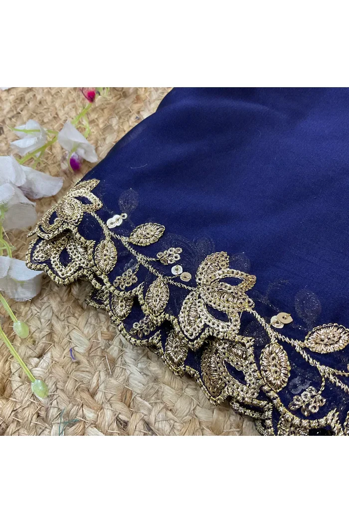 Beautiful Embroidery work Rangoli Dupatta for women | Only Dupatta BiliPatra Dup - Image 32