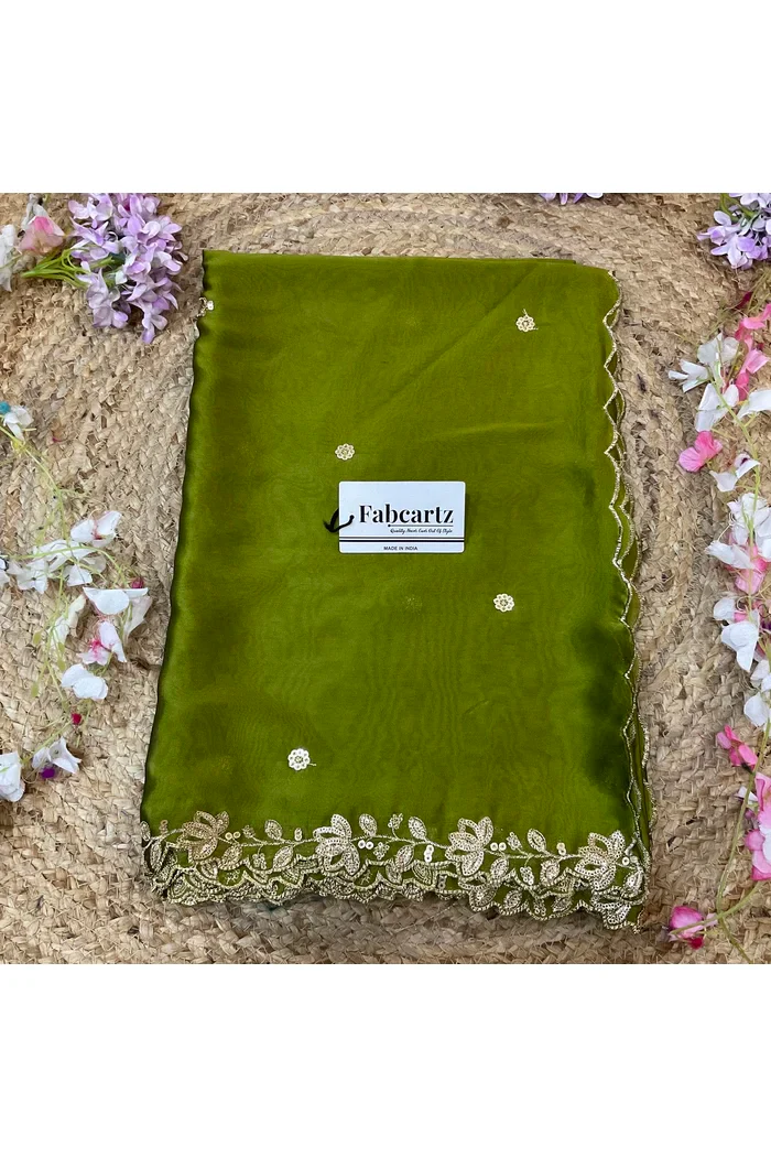 Beautiful Embroidery work Rangoli Dupatta for women | Only Dupatta BiliPatra Dup - Image 34