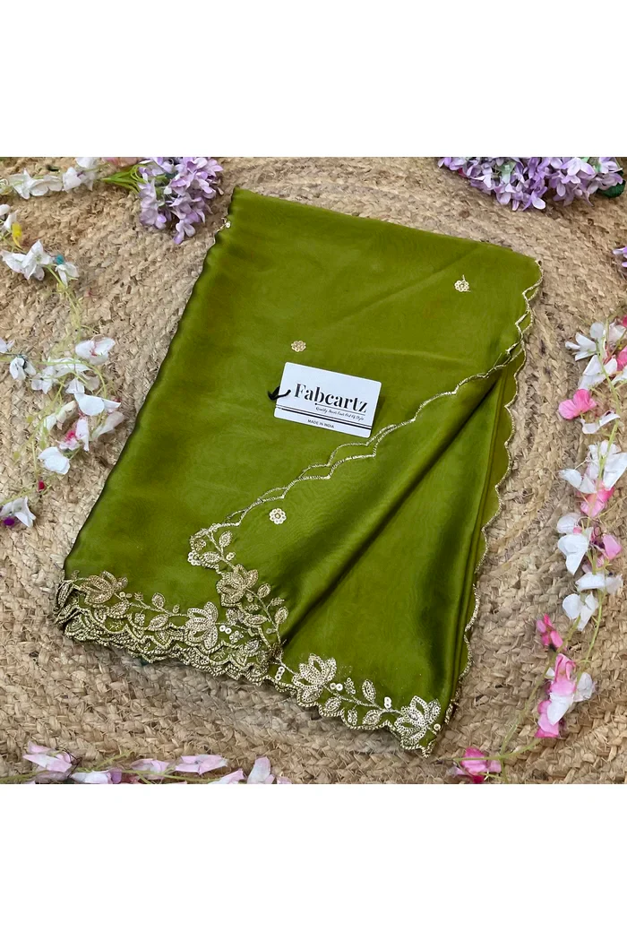 Beautiful Embroidery work Rangoli Dupatta for women | Only Dupatta BiliPatra Dup - Image 36