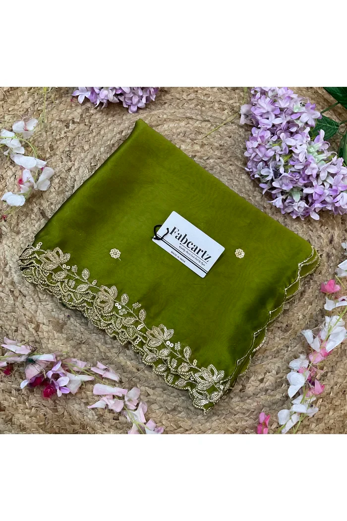 Beautiful Embroidery work Rangoli Dupatta for women | Only Dupatta BiliPatra Dup - Image 37