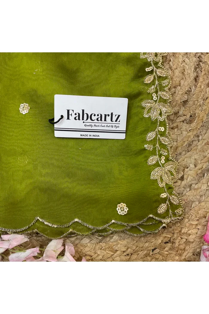 Beautiful Embroidery work Rangoli Dupatta for women | Only Dupatta BiliPatra Dup - Image 39