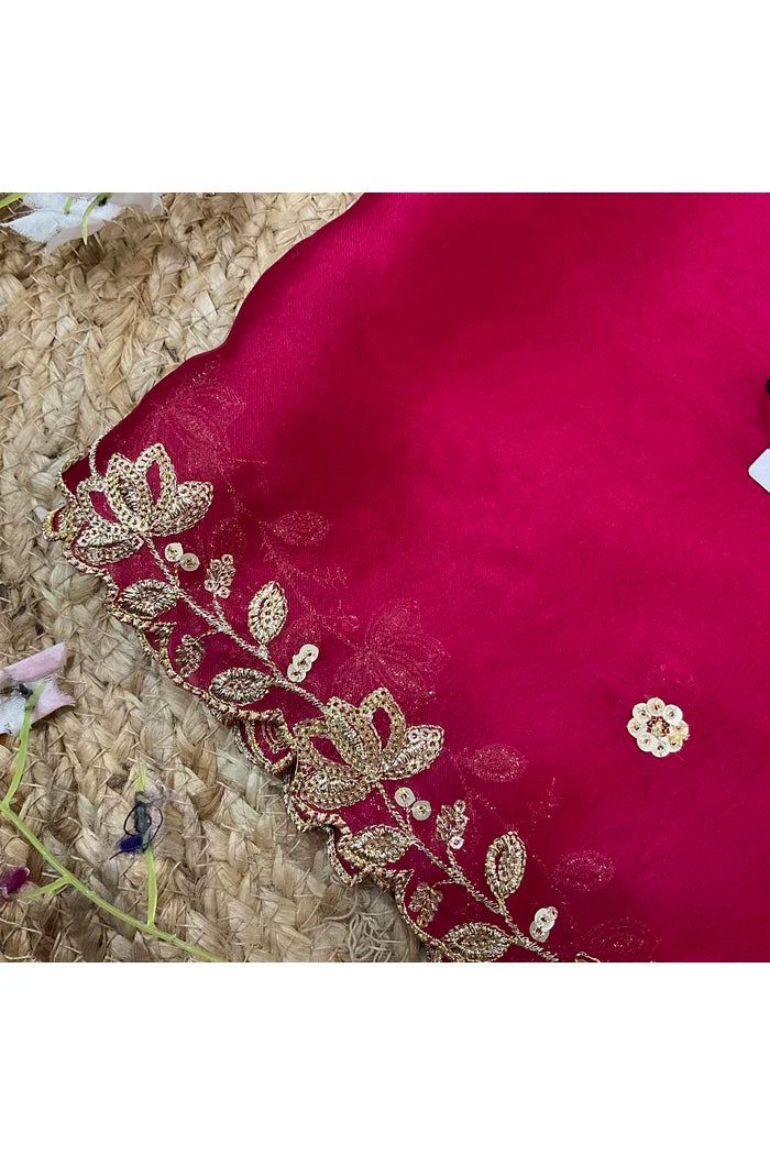 Beautiful Embroidery work Rangoli Dupatta for women | Only Dupatta BiliPatra Dup - Image 47