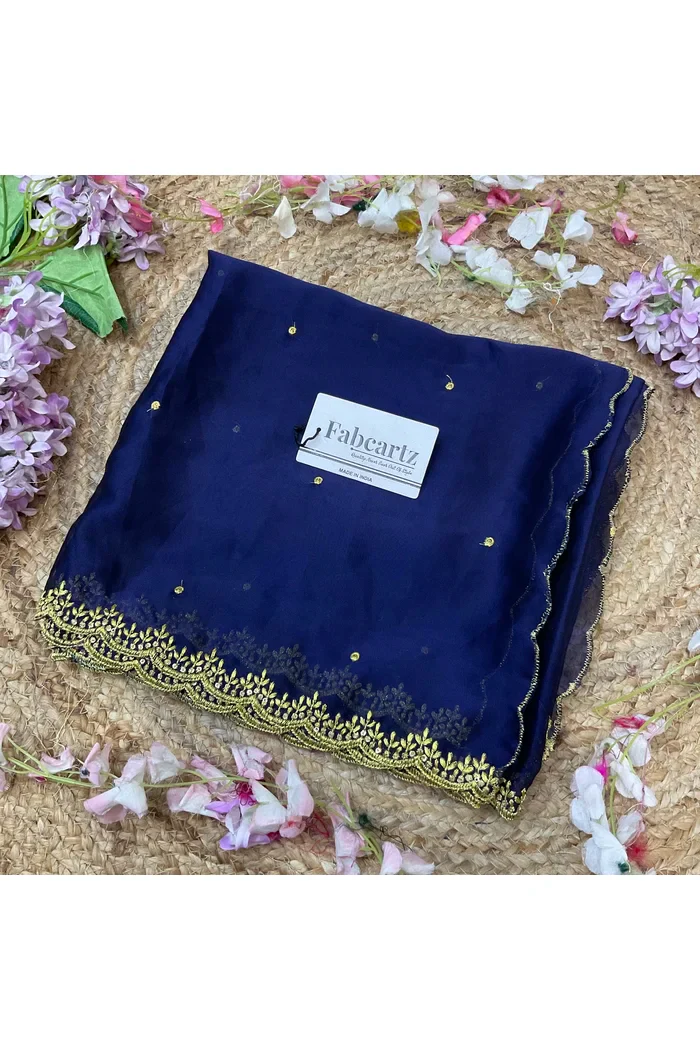 Beautiful Embroidery work Rangoli Dupatta for women | Only Dupatta Ishita Dup - Image 14
