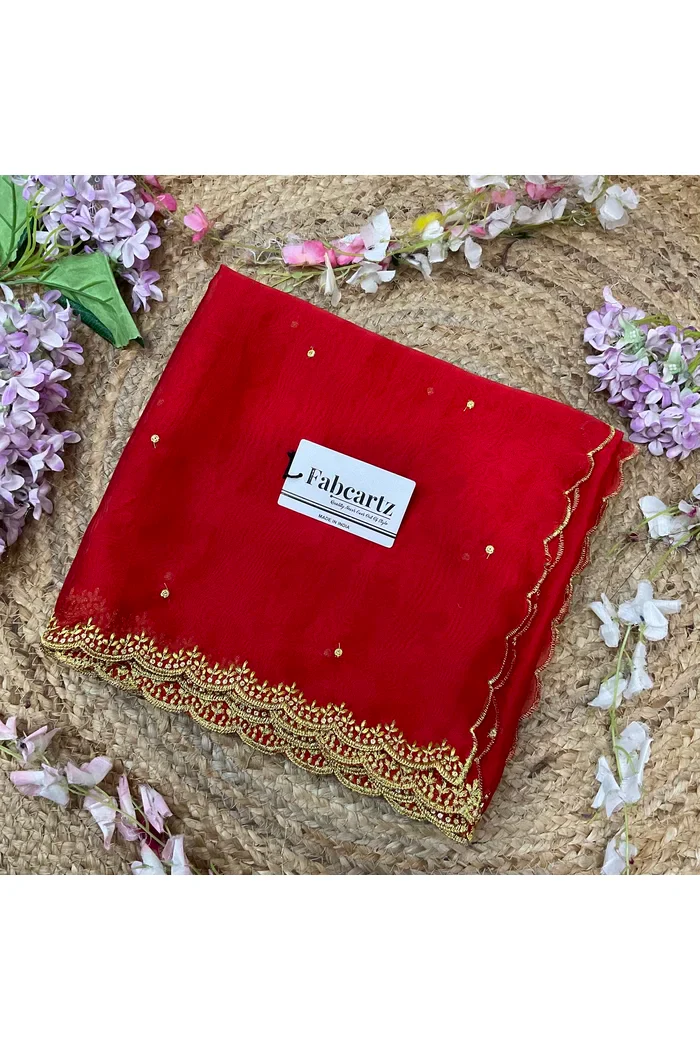 Beautiful Embroidery work Rangoli Dupatta for women | Only Dupatta Ishita Dup - Image 38