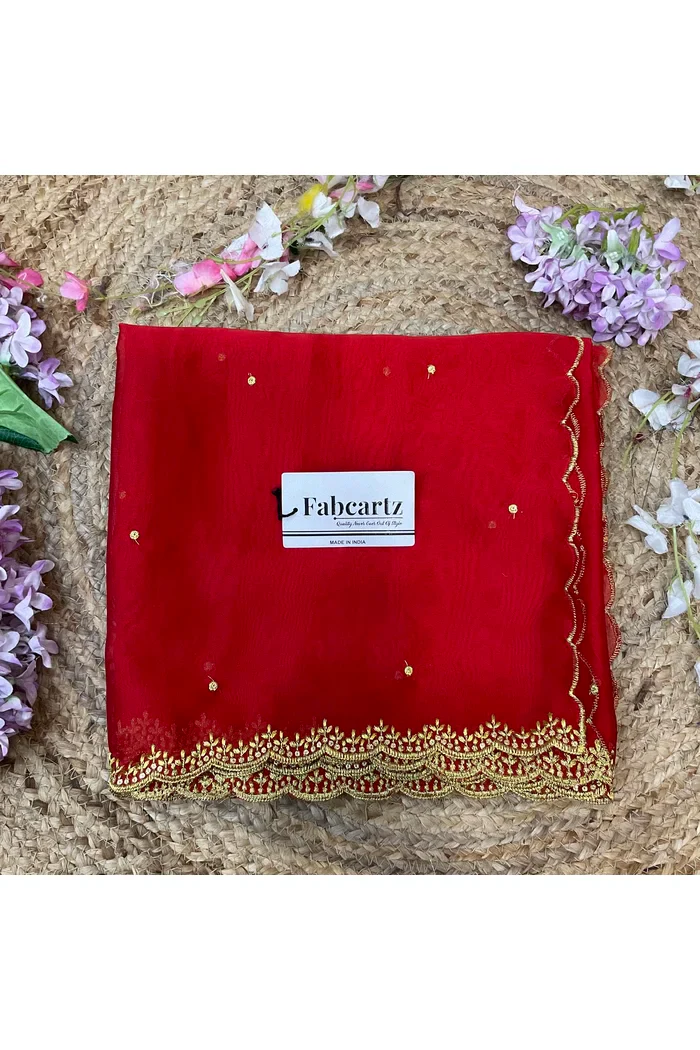 Beautiful Embroidery work Rangoli Dupatta for women | Only Dupatta Ishita Dup - Image 39