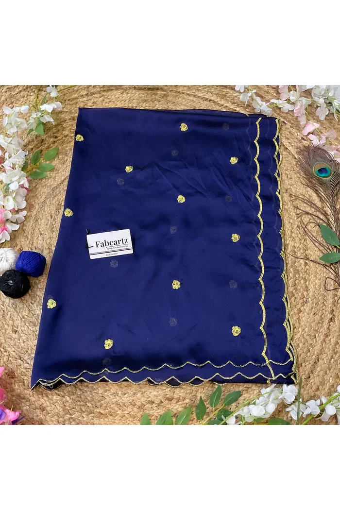 Beautiful Embroidery work Rangoli Dupatta for women | Only Dupatta Komal Dup - Image 21