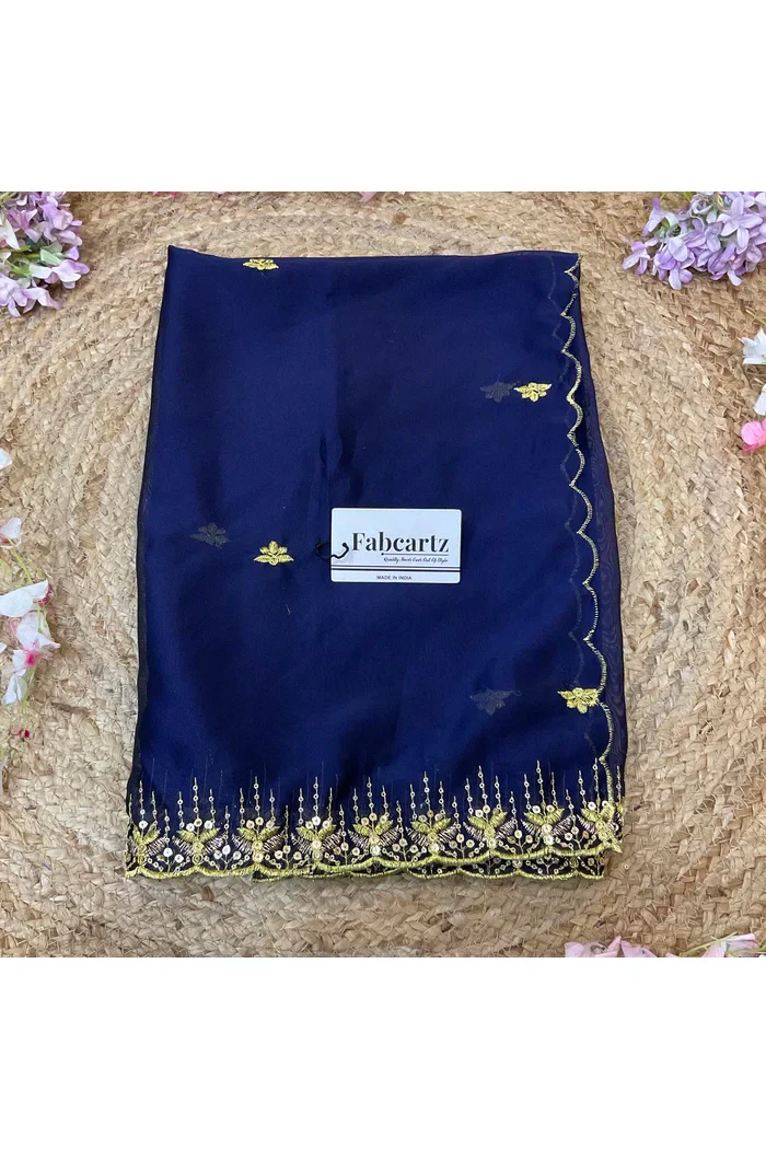 Beautiful Embroidery work Rangoli Dupatta for women | Only Dupatta Kalyani Dup - Image 21