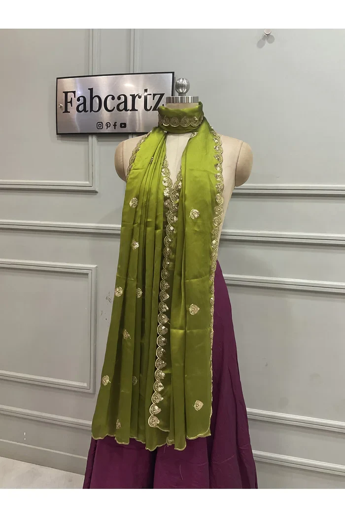 Beautiful Embroidery work Rangoli Dupatta for women | Only Dupatta Satyabhumi Dup - Image 22