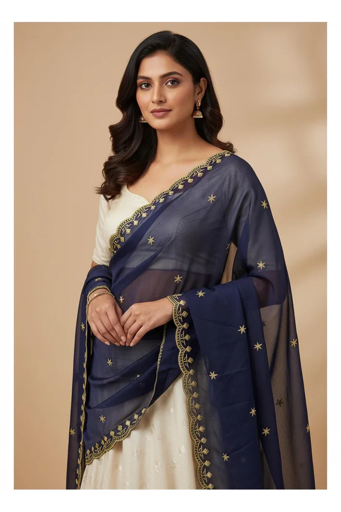 Beautiful Embroidery work Rangoli Dupatta for women | Only Dupatta Munjyaa Dup - Image 17