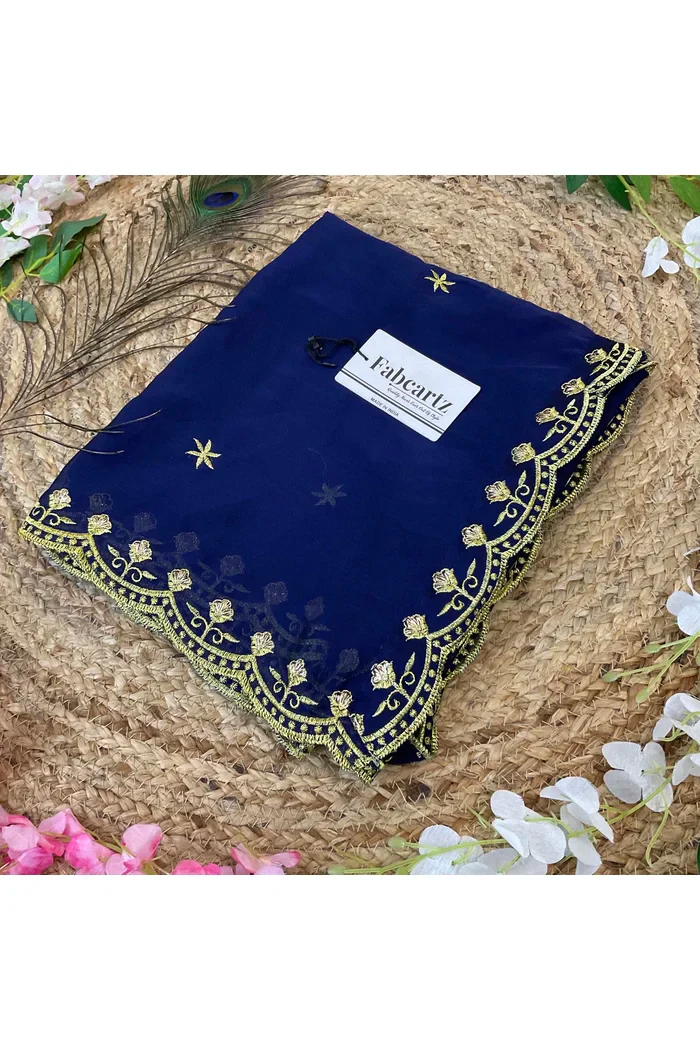 Beautiful Embroidery work Rangoli Dupatta for women | Only Dupatta Munjyaa Dup - Image 22