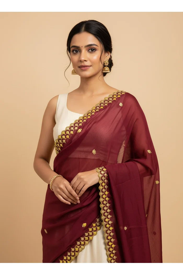 Beautiful Embroidery work Rangoli Dupatta for women | Only Dupatta Pranavi Dup - Image 14