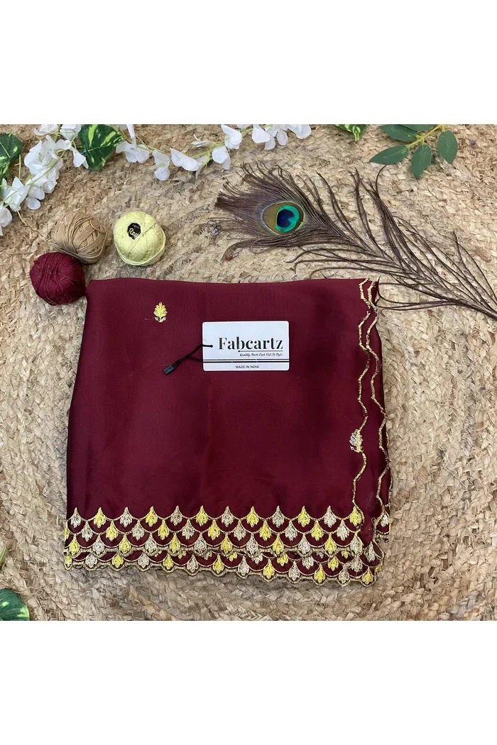 Beautiful Embroidery work Rangoli Dupatta for women | Only Dupatta Pranavi Dup - Image 19