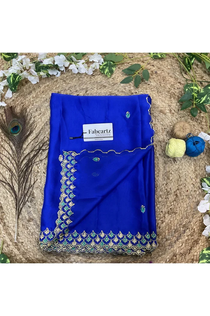 Beautiful Embroidery work Rangoli Dupatta for women | Only Dupatta Pranavi Dup - Image 24