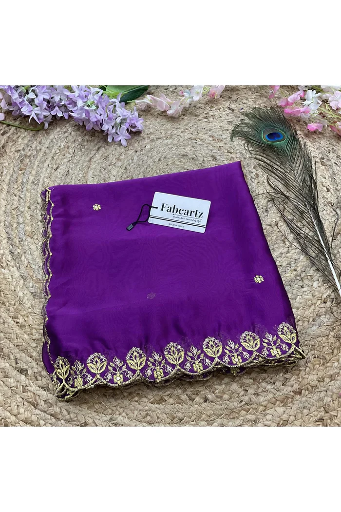 Beautiful Embroidery work Rangoli Dupatta for women | Only Dupatta Starwars Dup - Image 10