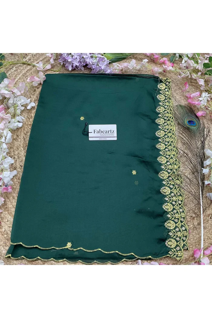 Beautiful Embroidery work Rangoli Dupatta for women | Only Dupatta Starwars Dup - Image 2