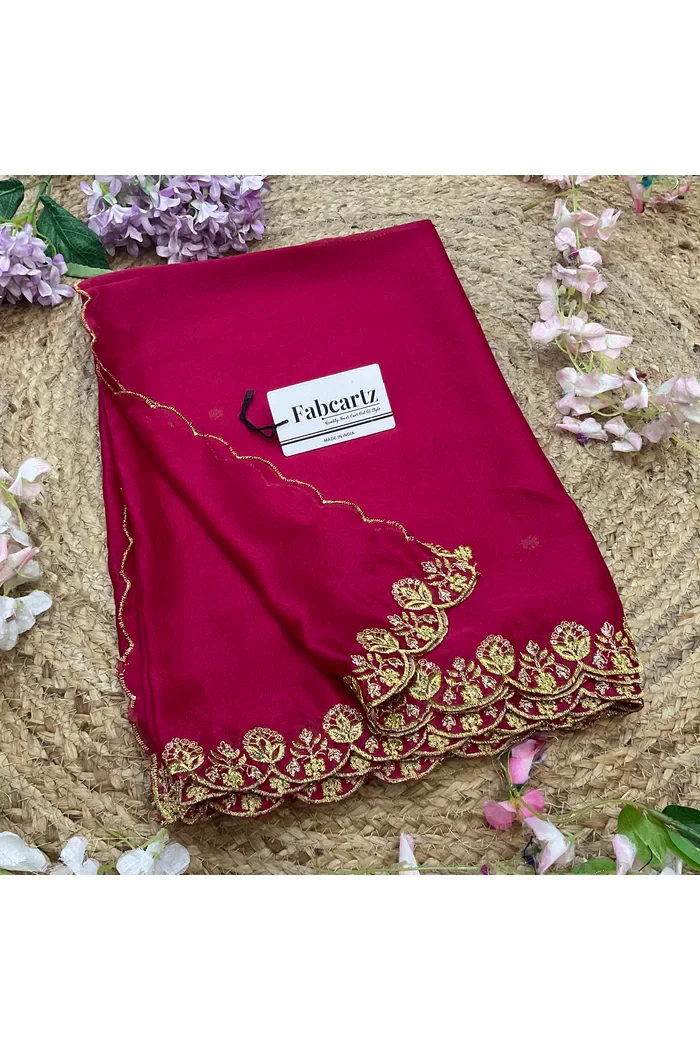 Beautiful Embroidery work Rangoli Dupatta for women | Only Dupatta Starwars Dup - Image 24